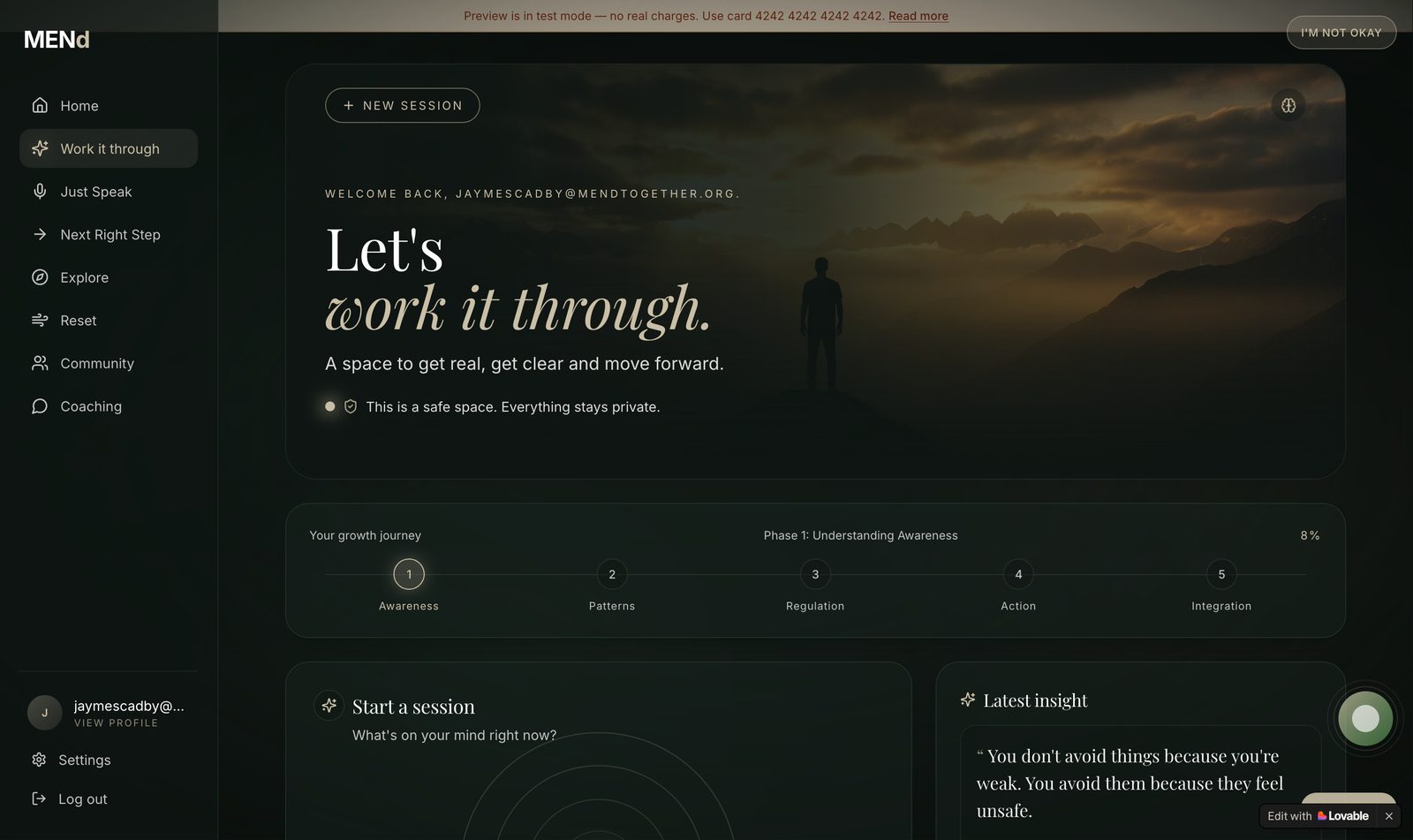 Recovery Hub by MENd Together — Support for Men